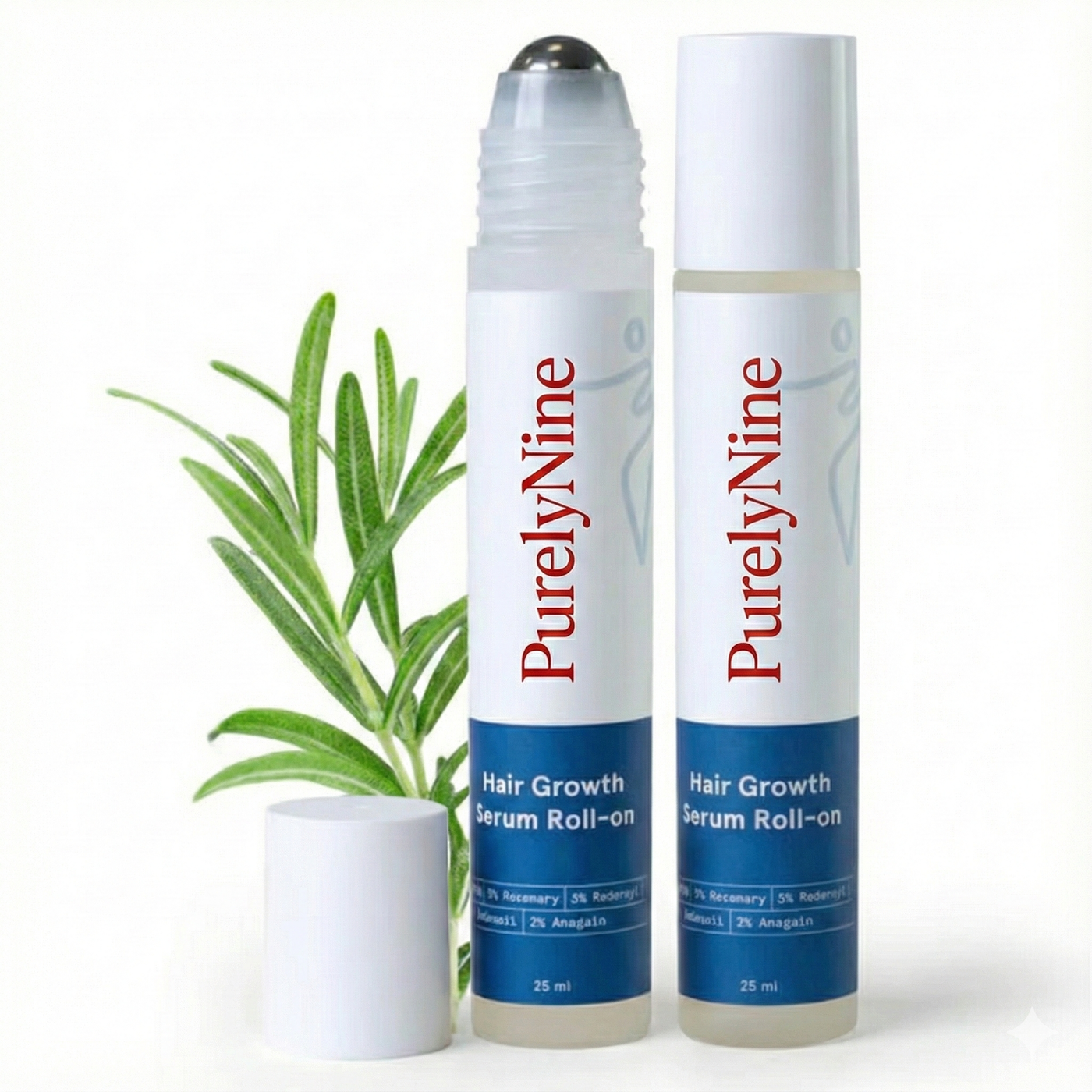 Hair Growth Oil Roller (Rosemary + Biotin)